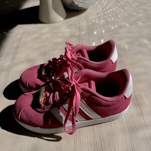 ❤️ Adidas Pink and White Sneakers